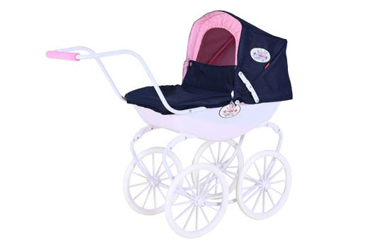 Cărucior Retro pentru Păpuși Knorr Toys Classic, Rose White - Default Title [ps:f5db7b66-1201-4ac8-9dcd-7f381cd22b24]