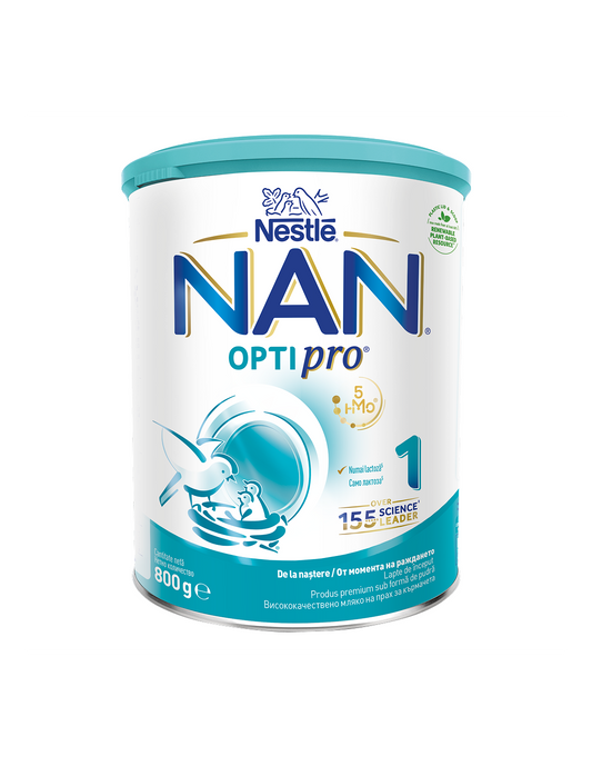 NESTLE NAN Optipro 1 HM-O, formula speciala lapte praf, premium de inceput de la nastere, 800 g [ps:dd3803f3-2f9a-4211-a80c-39e19d30d8a1]
