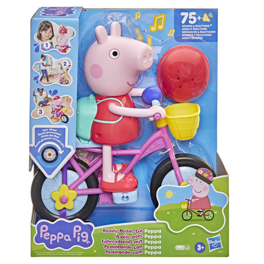 Set Peppa Pig Gata de Pedalat cu Bicicletă - Hasbro - Default Title [ps:51b64c77-5b2e-4ac5-ad1c-8456bab67bd1]