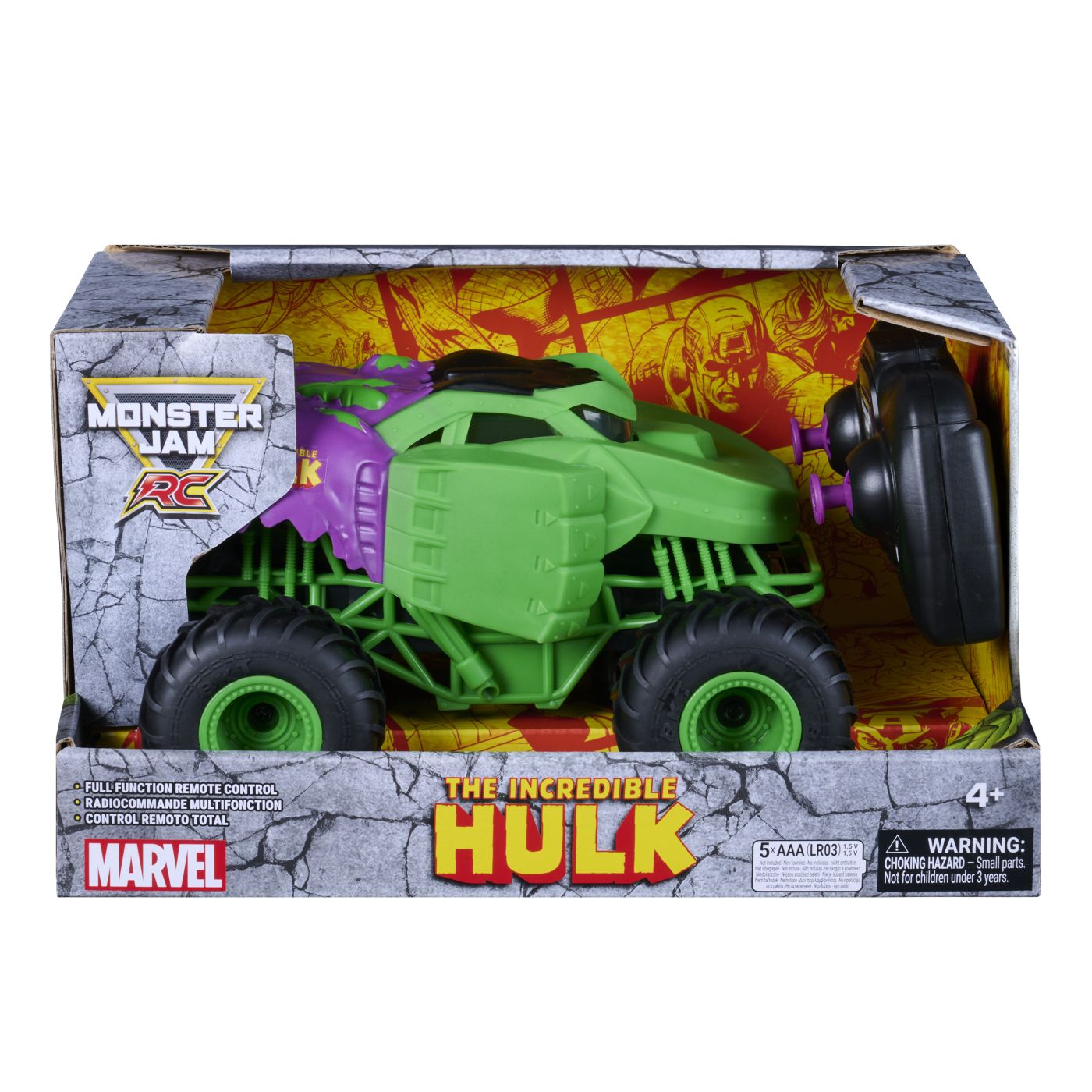 Camion RC Monster Jam Marvel Hulk - Spin Master - Default Title [ps:44c44aa5-6048-4ec9-bf4e-1443b1fc2f92]