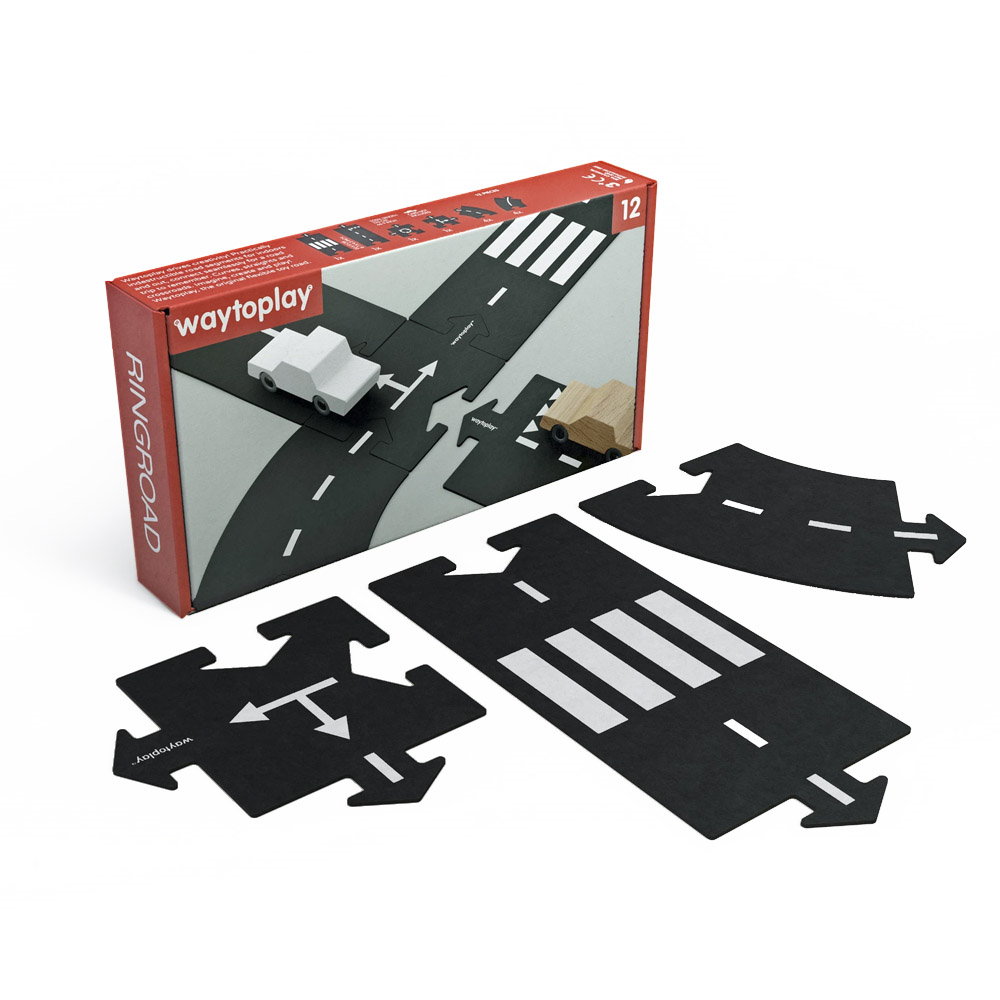 Traseu auto Waytoplay Ringroad, 12 piese - Set Piste Auto - Default Title [ps:980cadd7-fd57-465f-85d7-3ec2a486d8ac]
