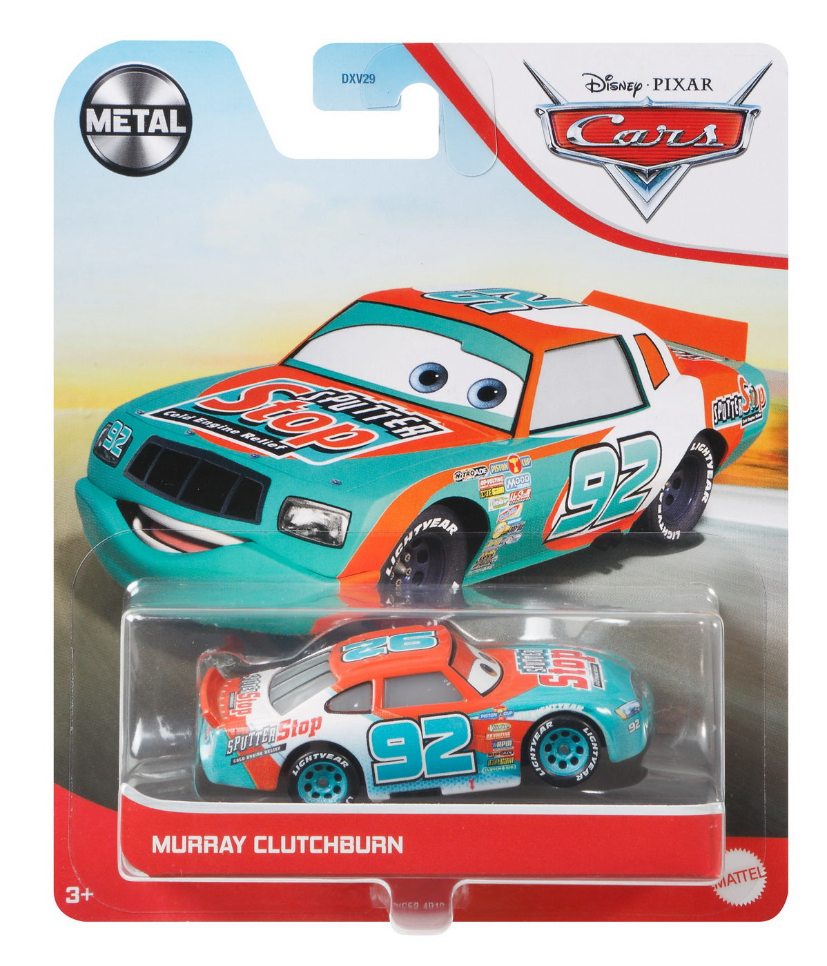 MASINUTA METALICA CARS3 PERSONAJUL BRIAN SPARK Mattel - Murray Clutchburn [ps:cc0b77dd-0ab6-4690-a52a-1d41451a684c]