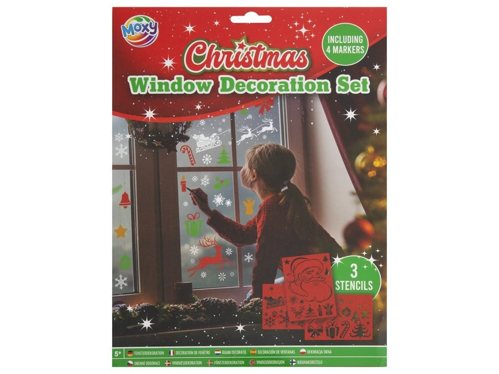 Set Decoratiuni Ferestre Craciun Moxy cu Markere si Sabloane - Default Title [ps:644b3d38-cde7-4d88-a2e0-2f838acce2cc]