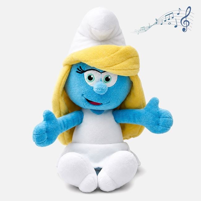 Jucărie Pluș Strumfița Plus 25cm cu Muzică - Jumbo - Default Title [ps:f5dc1238-a1ff-42f7-ac30-847476fda7ae]