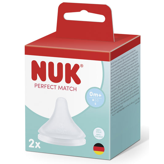 NUK PM TETINA SILICON 0+ FLUX S 2BUC - 0+ [ps:6afd3347-30c3-4515-9858-b2a251d432c0]