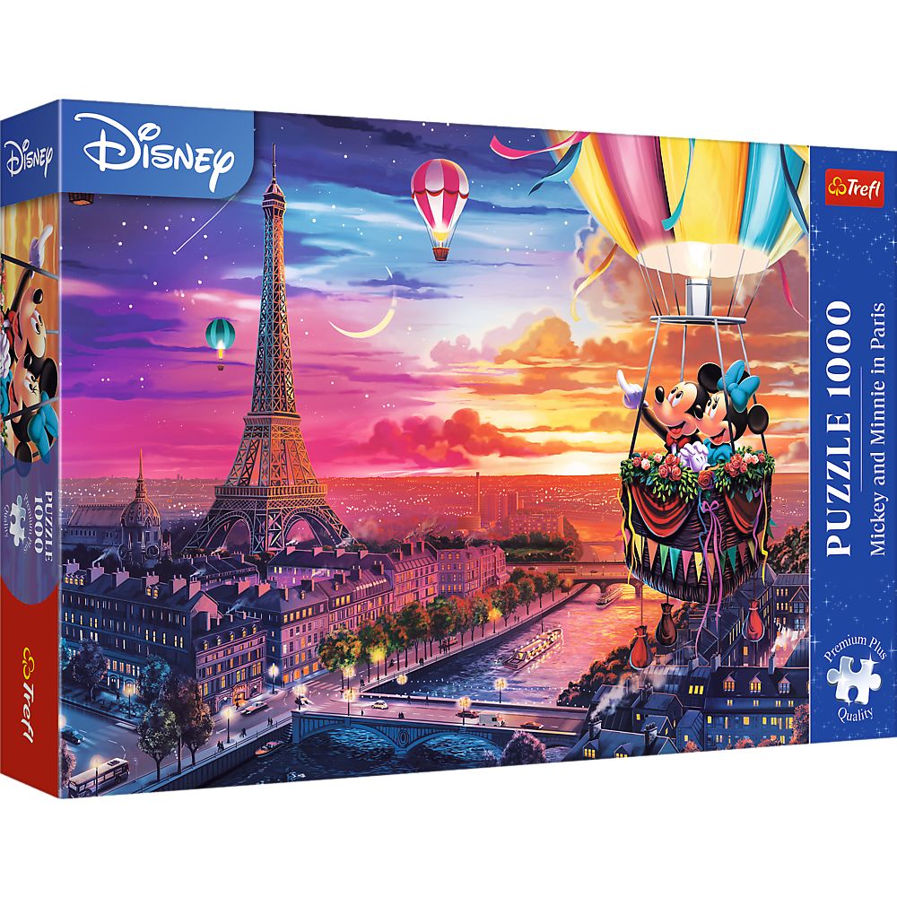 PUZZLE TREFL 1000 PREMIUM PLUS TEA TIME PIATA DE FLORI - Minnie Mouse [ps:f79de580-ba3c-4789-a5ae-f5704dfb2fa2]