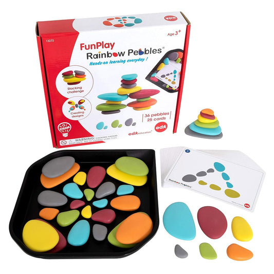 Funplay Pebbles Edx Education - Pietricele cu Tavă și - Default Title [ps:2dd320bd-1823-4eef-89a2-5246f192c866]