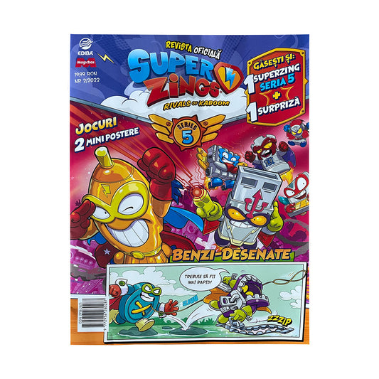 SUPERZINGS, revista si jucarii, SuperZings Revista Nr. 2 Seria 5 [ps:7f616cde-d6e5-4510-835b-3aa248d8ec3b]