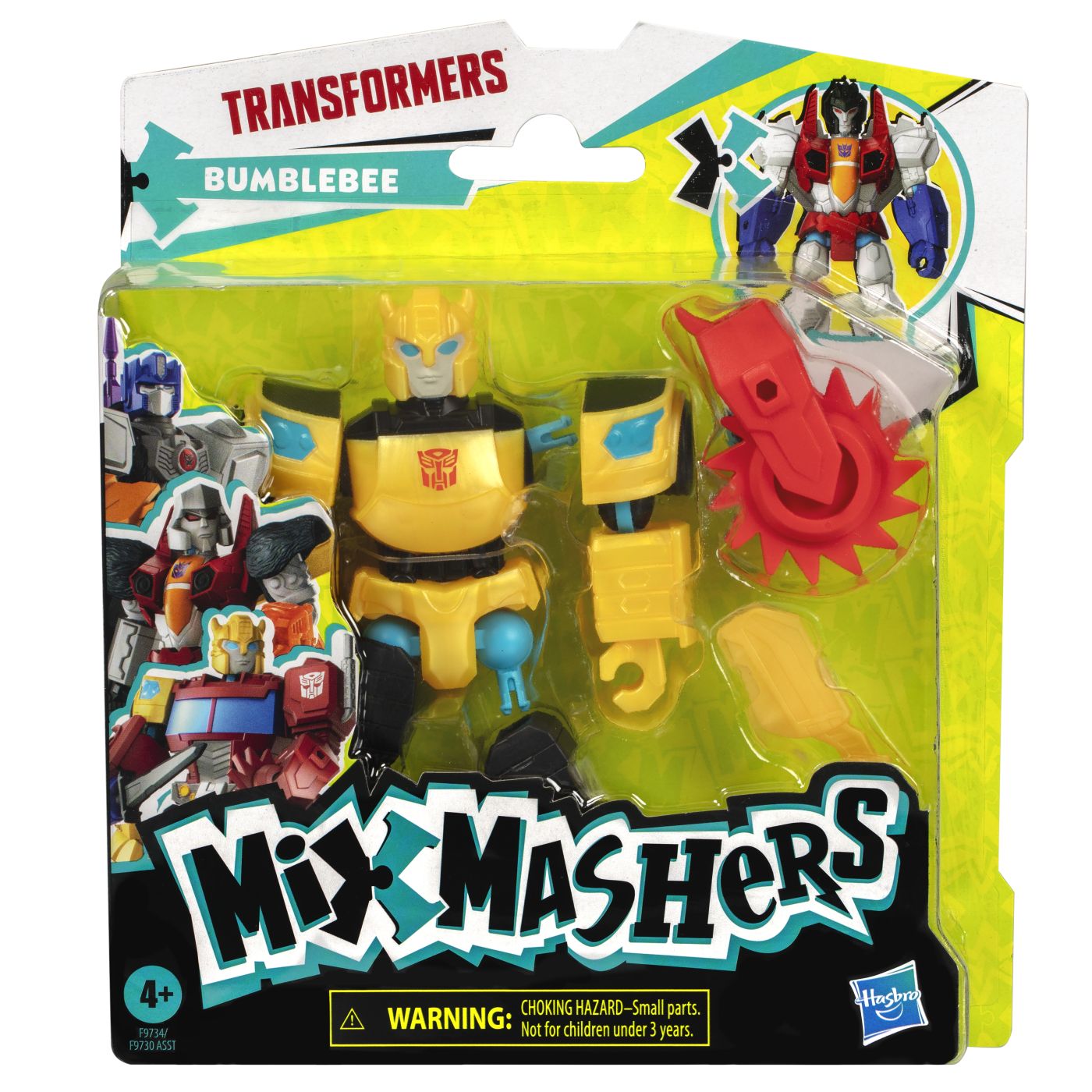 TRANSFORMERS MIX MASHERS FIGURINA BUMBLEBEE 12CM SI ACCESORII [ps:2be06fb0-c122-466f-82ef-4adca4a4ce17]
