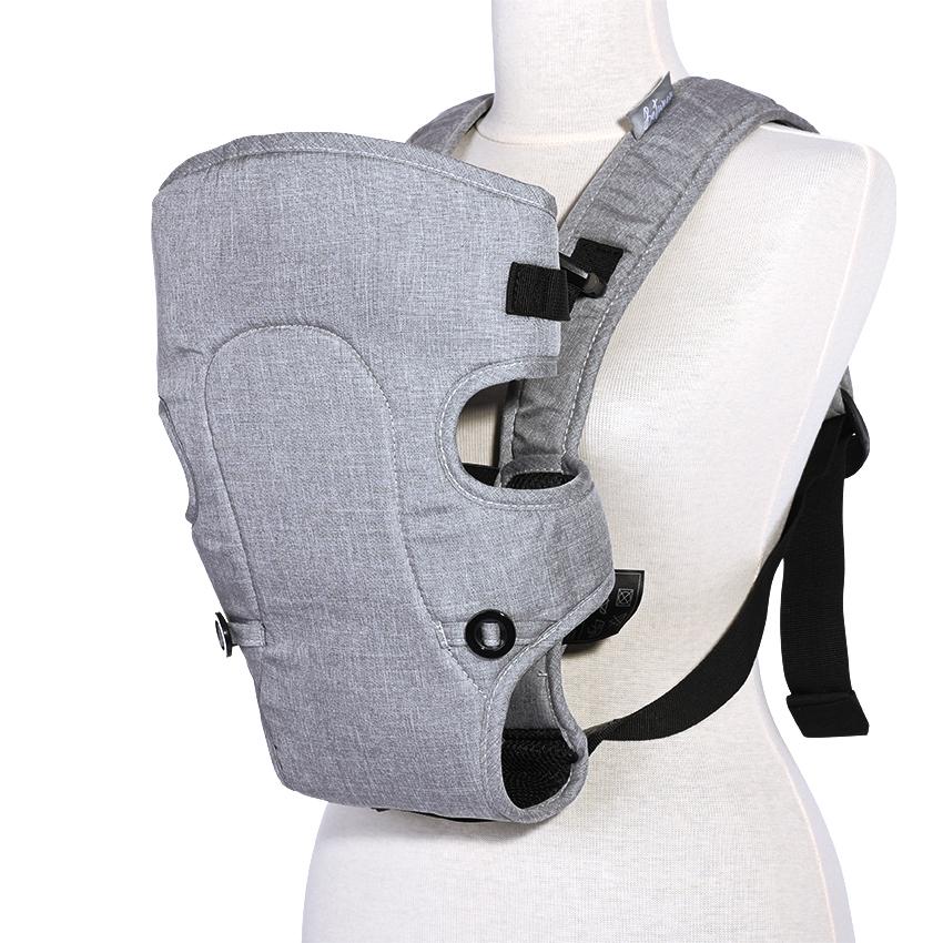 Marsupiu Lorelli Between, până la 9kg, 2 poziții, Rose Tan - Grey & Black [ps:78892d04-c75d-4e3c-9b59-76ded4ffff73]