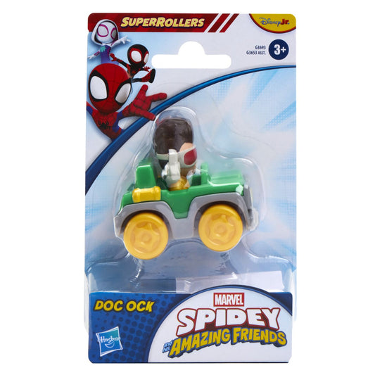 Marvel Spidey Super Rollers - Figurină Doc Ock cu Vehicul - Default Title [ps:a5c7a2eb-1085-43c9-8fa8-5b842aa8245c]