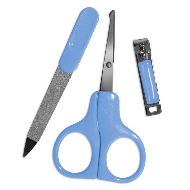 Set Manichiura Bebe Lorelli, 3 Piese, Alb - albastru [ps:ae0864ed-b9d8-4436-826e-7933aa54642e]