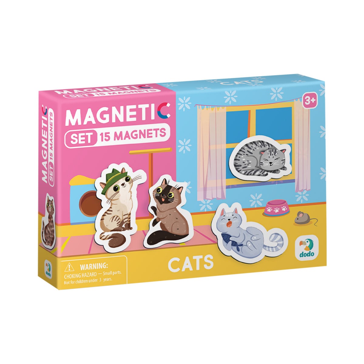 Set Magnetic Pisicute Dodo Toys - Jucărie Creativă - Default Title [ps:14c0de16-34e9-4035-b9a7-67a207ada24b]
