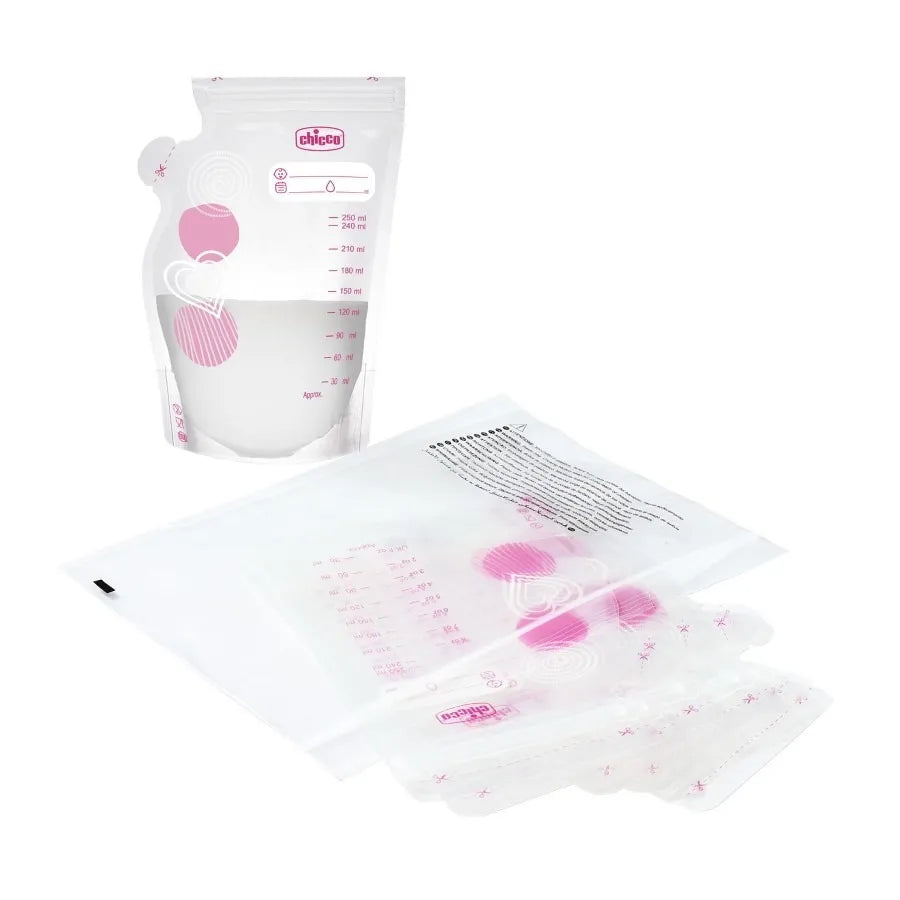 Pungi Chicco pentru stocare lapte matern, 30buc, 0luni+ - Default Title [ps:685a3923-5a6a-4529-87a7-6dc529b6675b]