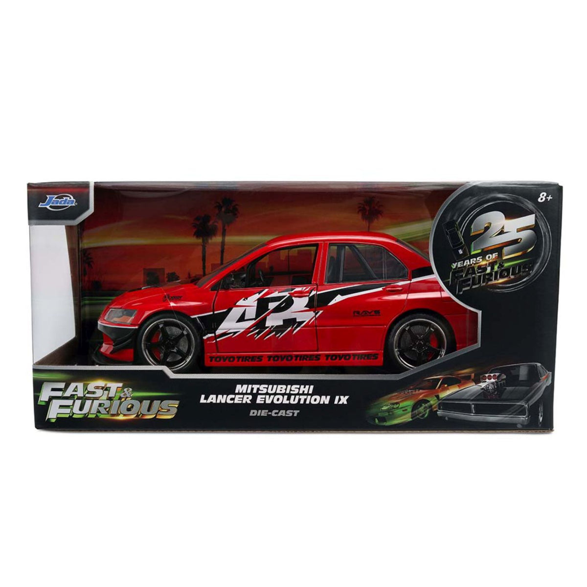 Mașinuță Metalică Mitsubishi Lancer Evolution IX Jada 1:24 - Default Title [ps:785c4df2-a168-4c68-aa92-448b1641abba]