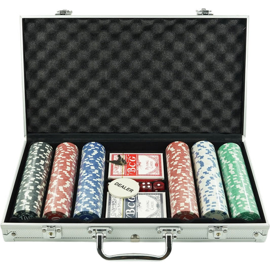 Set Poker Complex Flippy - 300 Jetoane și Servietă Aluminiu - Default Title [ps:84d462e5-5dc8-4835-90a0-b21f48149a60]