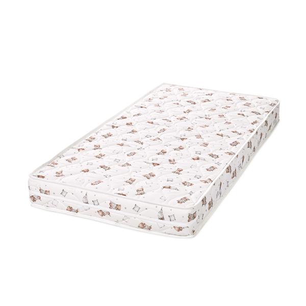 Saltea Pat Copii Lorelli Relax, 60x120x10 cm, Grey Sky - Bear and Pilow Beige [ps:3331a446-cf7b-4599-8f83-d4c7c32e4dd2]