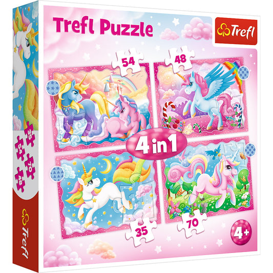 PUZZLE TREFL 4IN1 PATRULA UNICORNI SI MAGIE - Default Title [ps:015909e6-94ed-4684-a85a-afc502efab5a]