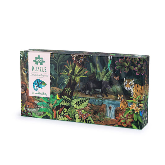Puzzle Panoramic Pădurea Tropicală Moulin Roty - 350 piese - Default Title [ps:e1336804-bf6d-48a0-bcbc-9292d4f3b133]