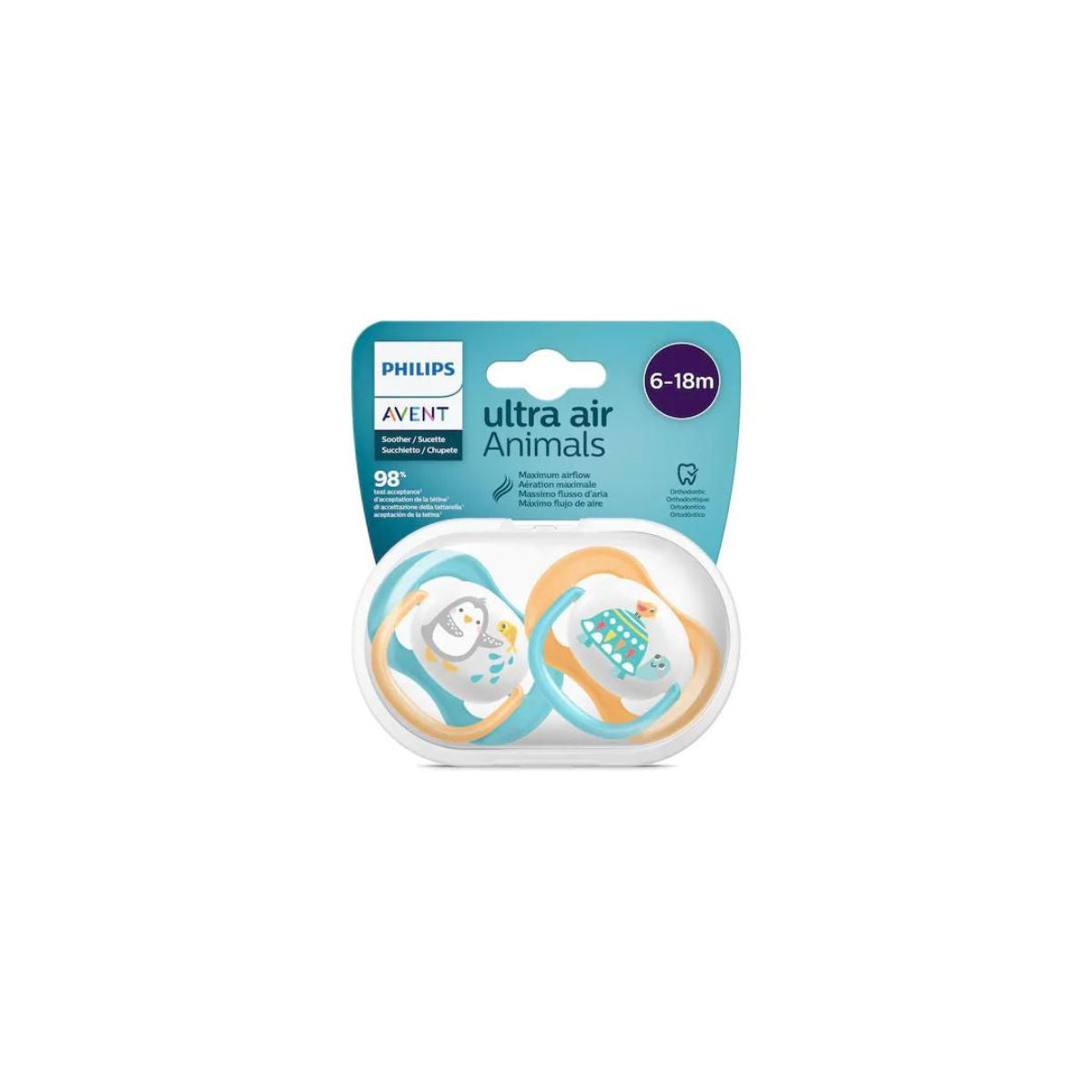 SCF080/02 Suzeta ultra-air Philips Avent - SCF080/07 [ps:e7f22996-8d52-49e1-a664-393b8da11741]