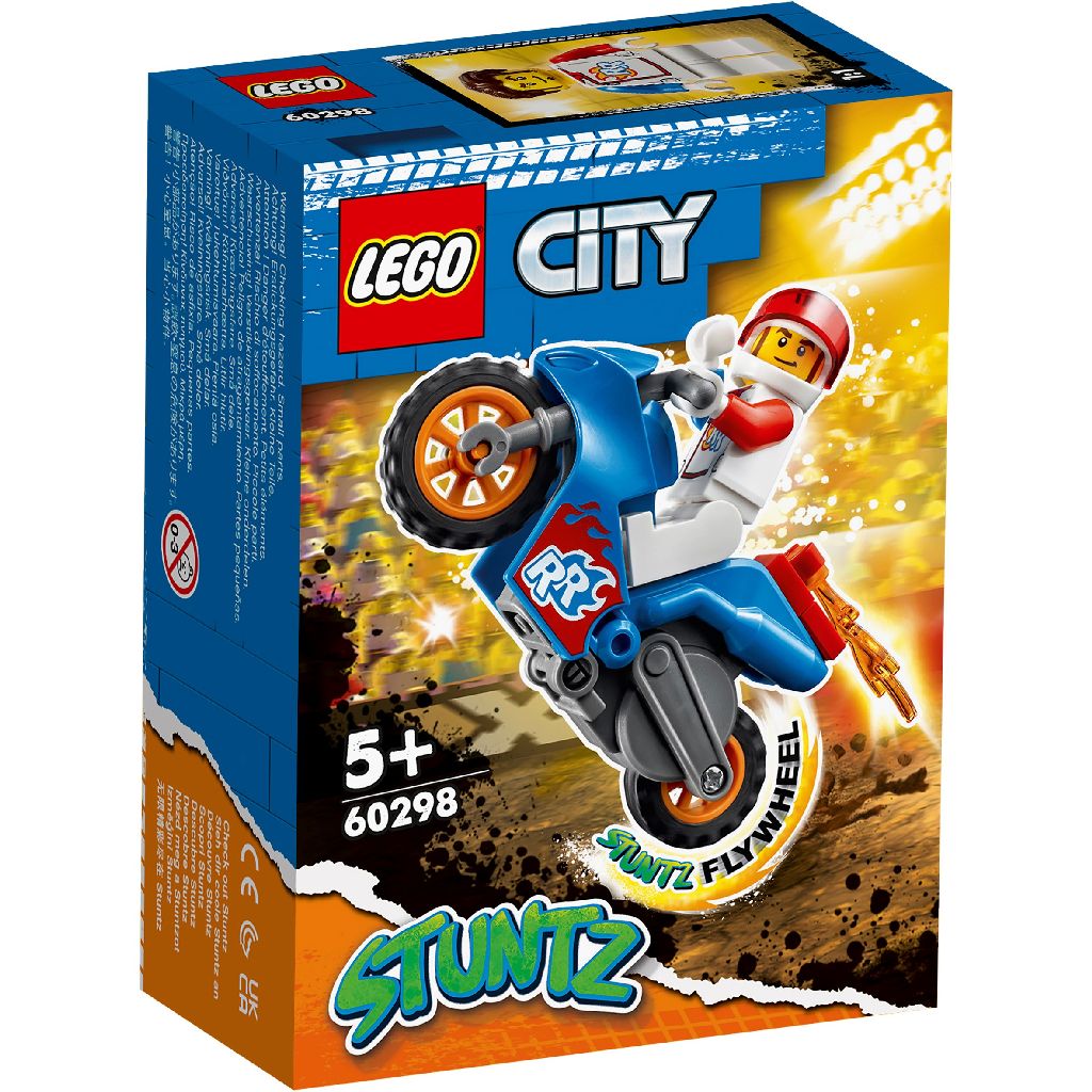 LEGO CITY MOTOCICLETA DE CASCADORIE-RACHETA 60298 - Default Title [ps:fe8079ca-0a9b-4829-9fb2-a2f006d5615e]