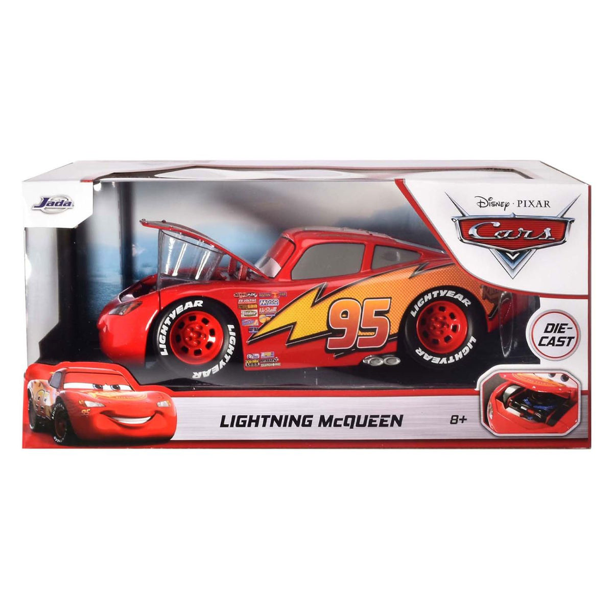 JADA MASINUTA METALICA FULGER MCQUEEN SCARA 1 LA 24 Simba - Default Title [ps:a7300a1a-1d79-414a-aa70-6ba3072c2982]
