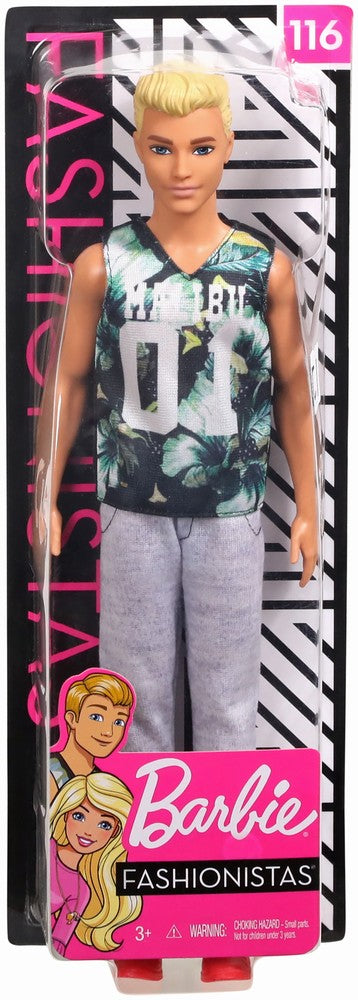 PAPUSA BAIAT FASHIONISTAS CU CAMASA SI PAPION Mattel - Cu maieul Malibu [ps:886fd756-c105-4445-9e53-b712954ecfea]