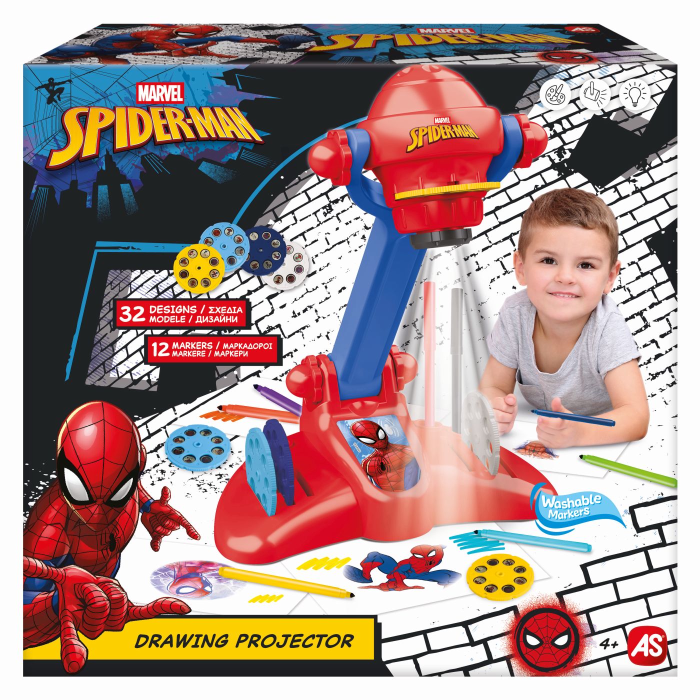 Proiector de Pictură Spider-Man AS - Set Desen pentru Copii - Default Title [ps:d00890bb-2bbb-47f6-ae03-b7e4127fabe8]