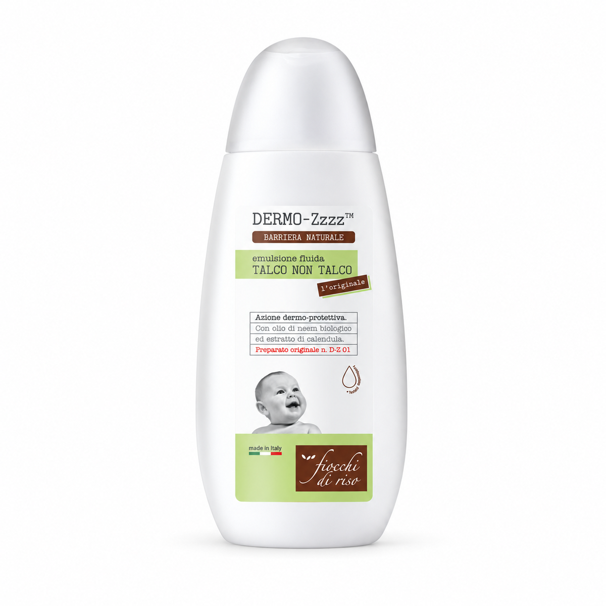 Emulsie Fiocchi di Riso Dermo-Zzzz Talco Non Talco, 120ml - Default Title [ps:a9738a9d-3513-4631-a59e-24c5efe8209a]