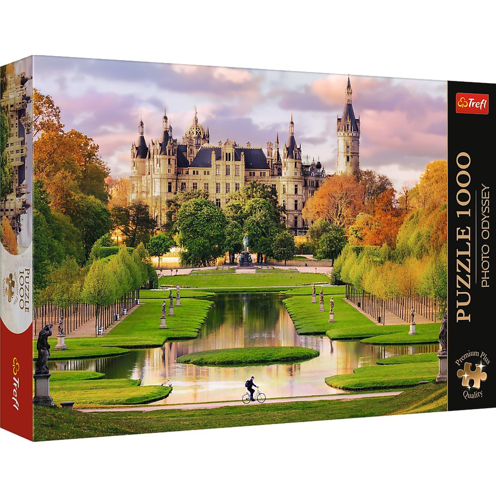 PUZZLE TREFL 1000 PREMIUM PLUS PHOTO ODYSSEY CASTELUL SCHWERIN GERMANIA [ps:23f8548b-f2f5-473f-a12a-b21e08ca7e8a]