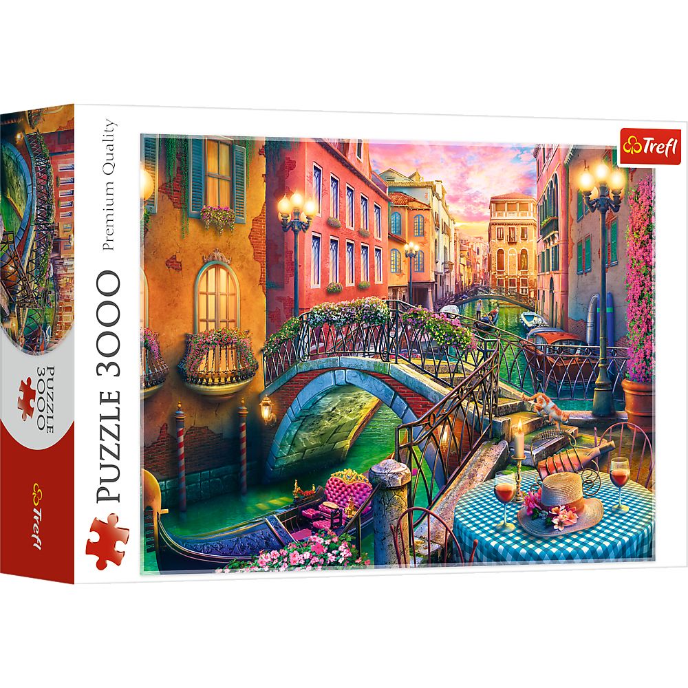 Puzzle Trefl 3000 Piese - O Seară la Veneția | Infant - Default Title [ps:2166e32e-24e2-44d1-a225-71dc79072eae]
