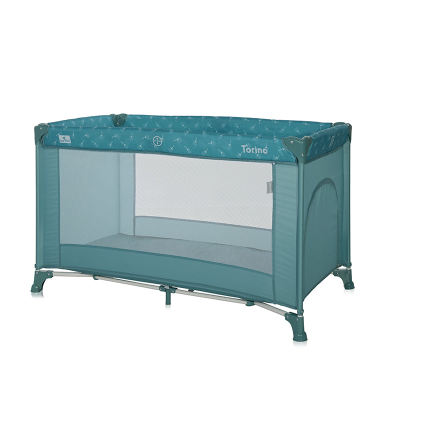 Pătuț Pliabil Lorelli Torino, 1 Nivel, Lemon Curry Floral - Arctic Floral [ps:05e4da90-d372-45ed-9b3c-325877492212]