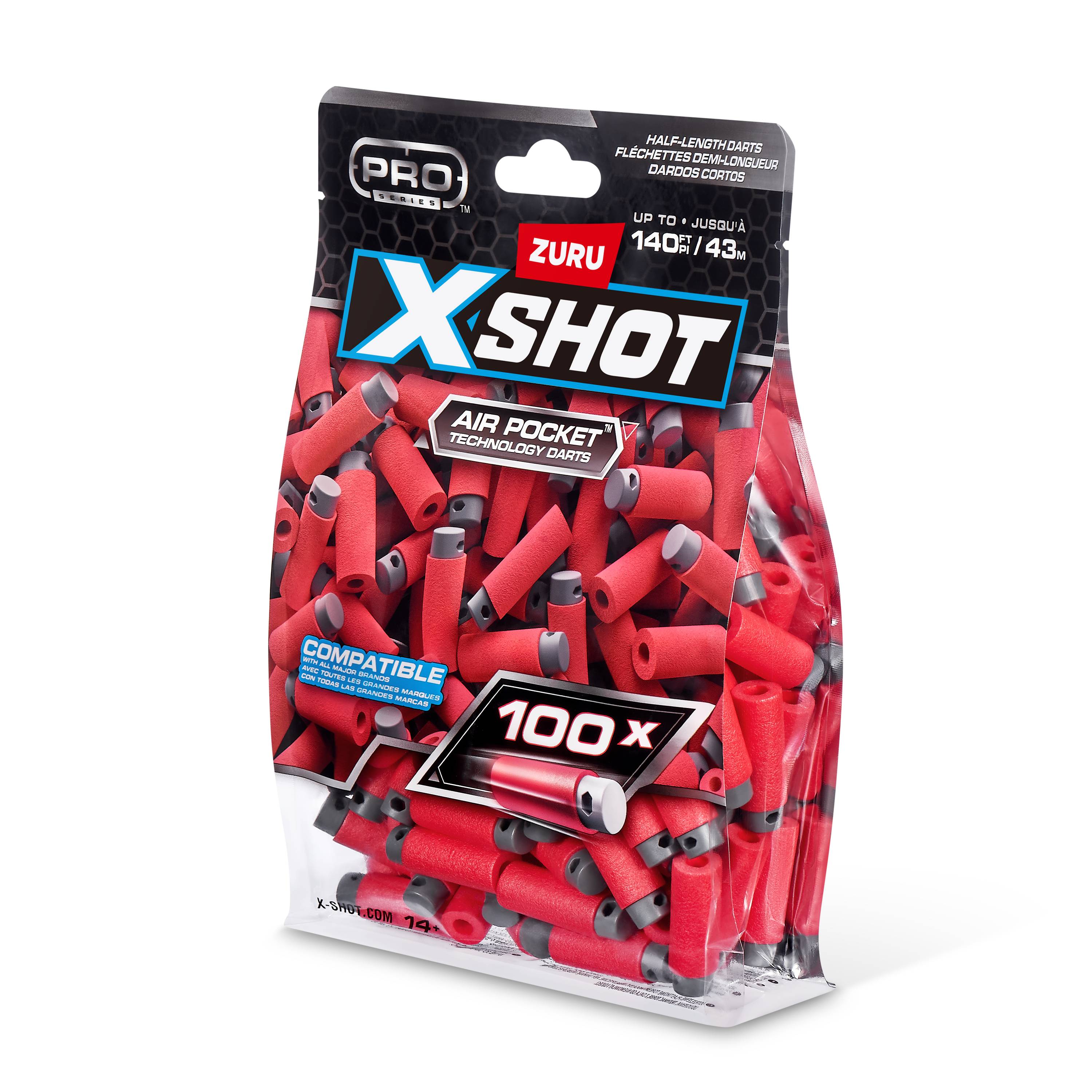 X-SHOT 1 model, arma de jucarie, Pro Series 100 proiectile [ps:6ae55be4-29a9-4e81-9bb5-98694b565419]