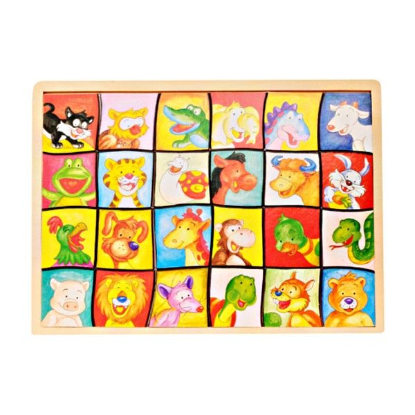Puzzle Lemn Potrivește Imaginile Fakopancs - 24 Piese - Default Title [ps:7267ad87-6e37-46bc-b785-f1dd490c15ca]