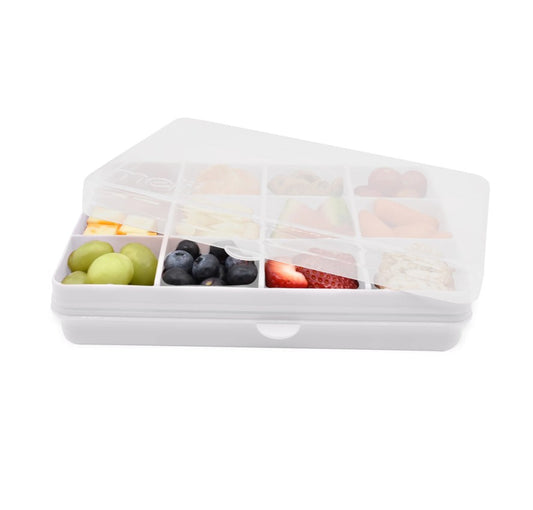 CUTIE SNACK 12 COMPARTIMENTE, MELII LUXE, IVORY [ps:b3618f05-17e2-450a-b2f0-9b2fdacde8c8]