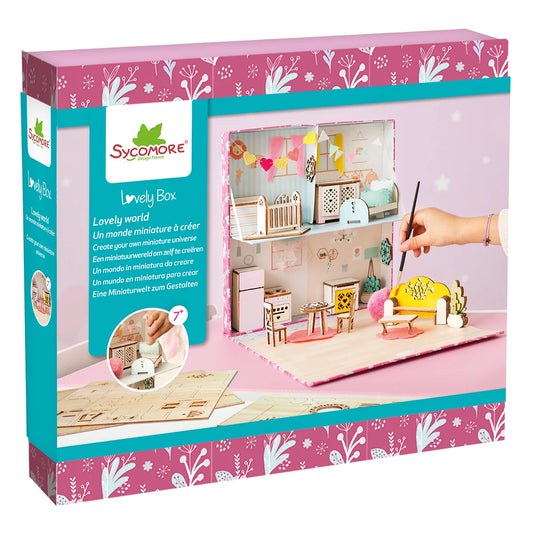 Set Creativ Căsuța cu Mobilier Sycomore - Jucărie Miniatură - Default Title [ps:5b7b62d1-b8af-4a32-8a47-81f304d79acd]