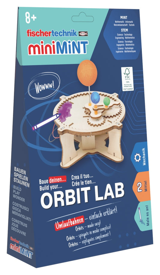 Kit STEM Sistem Solar miniMINT Orbit Lab Fischertechnik - Default Title [ps:d2763cd5-2351-4b55-bc13-20af523b77e2]