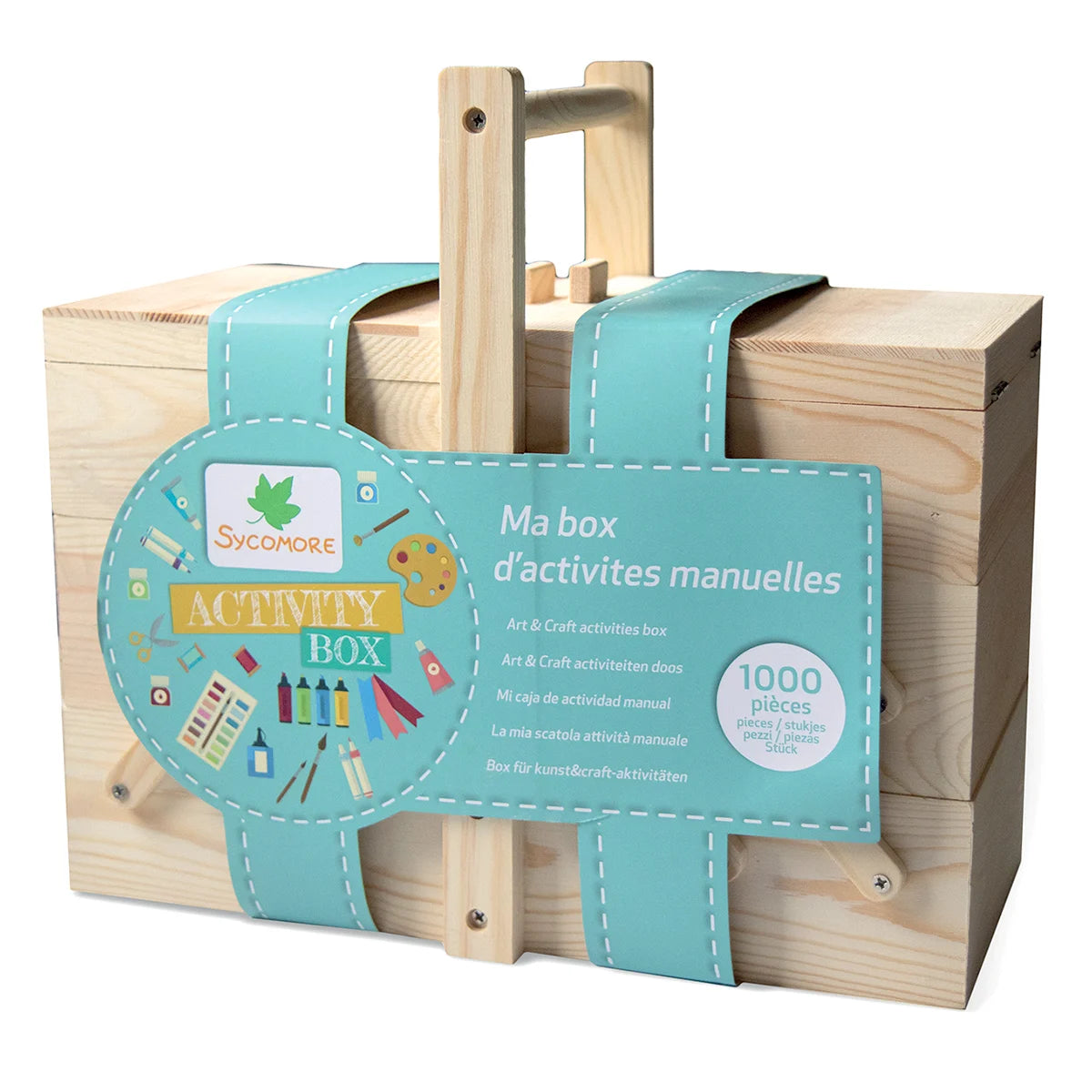Activity Box Sycomore - Set Lucru Manual cu 1000 Piese - Default Title [ps:d8086dd9-f5c8-4928-ae0d-eb7168433341]