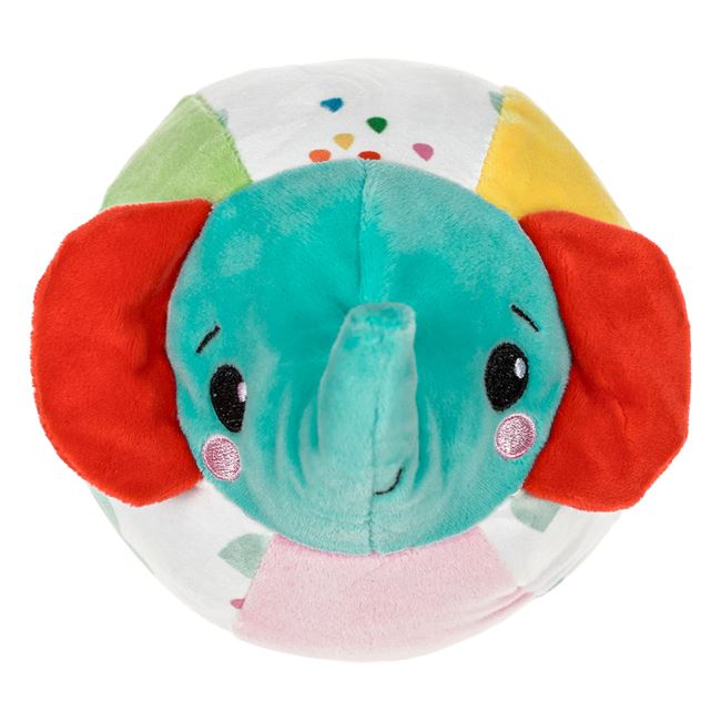 Minge Zornaitoare Textila Elefant 12cm Fisher Price - Jumbo - Default Title [ps:e132b8e2-025a-49be-b822-e6c95b9abad1]