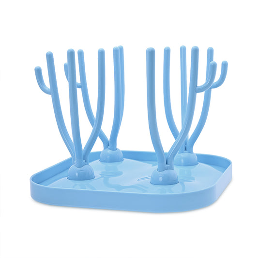 Suport Uscare Biberoane și Accesorii Lorelli, Blush Pink - Light Blue [ps:0595a1a1-d1b0-47d5-b266-82f7feed4f17]