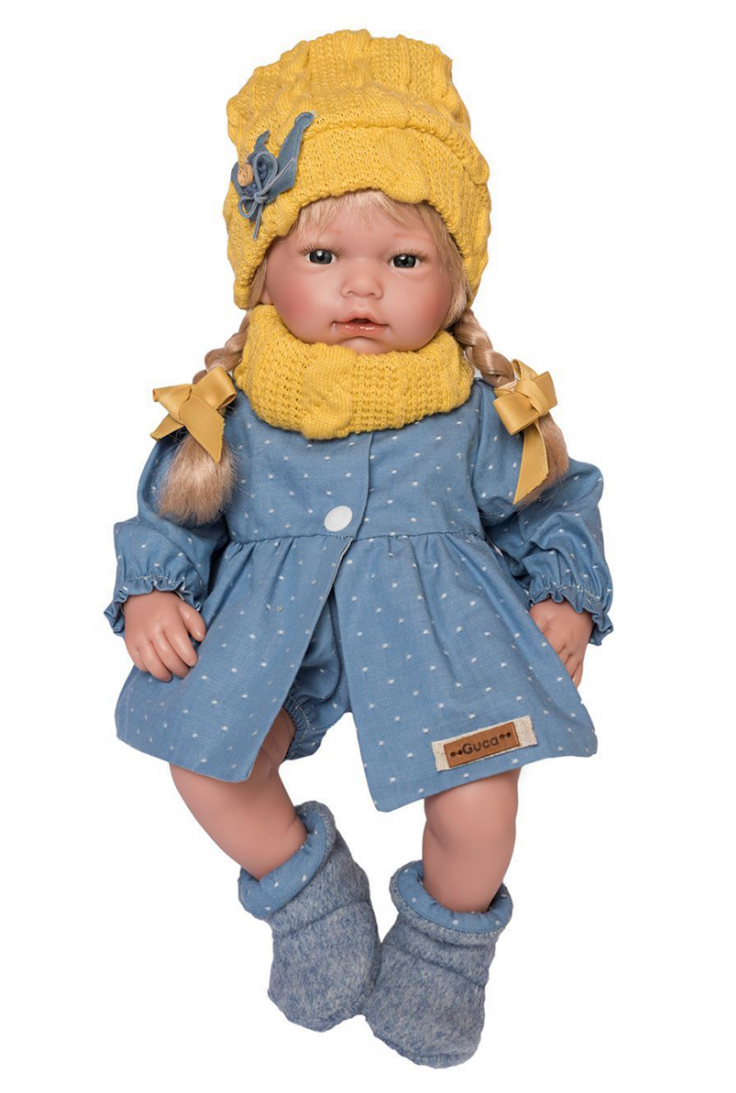 Papusa Clasica Ana Guca, 38cm, Corp Textil și Vinil - Default Title [ps:b313a6cc-b004-4f21-b984-666246ac1a5e]