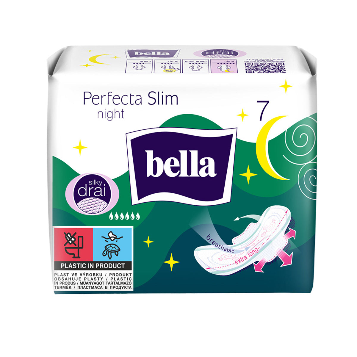 BELLA Perfecta Night, absorbante igienice, subtiri, de noapte, 7 buc [ps:28c88b6f-005a-43ac-9026-e345643053c6]
