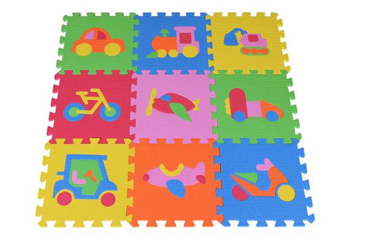 Covoraș Puzzle Trafic Knorr Toys, 9 piese, Spumă EVA - Default Title [ps:c3bdd525-f4a0-458c-b406-37c2633efd2e]