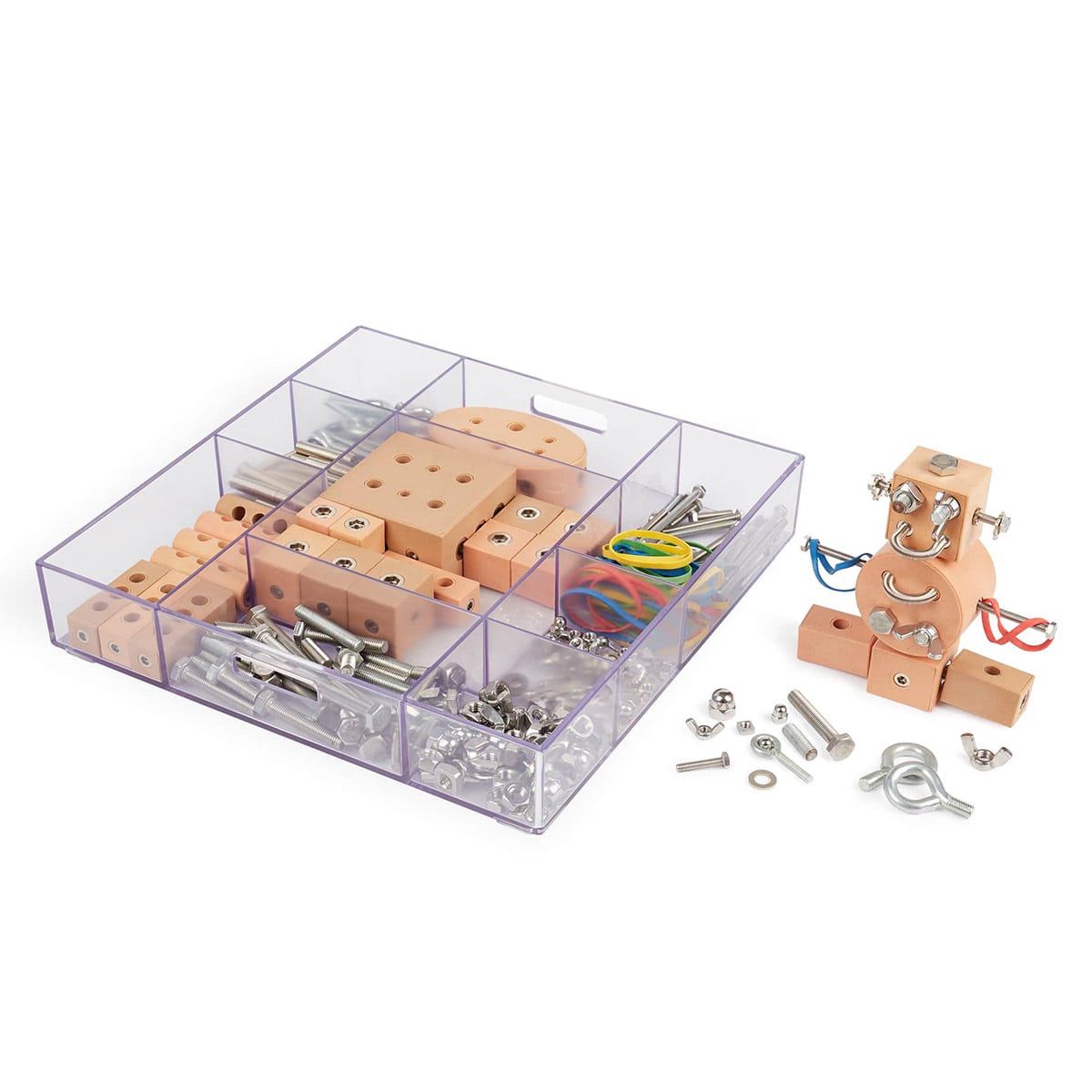 Set STEM Construcție Roboti Guidecraft | Jucărie Educativă - Default Title [ps:85a1f86f-1fd8-4e3d-88cf-b0a618a3566b]