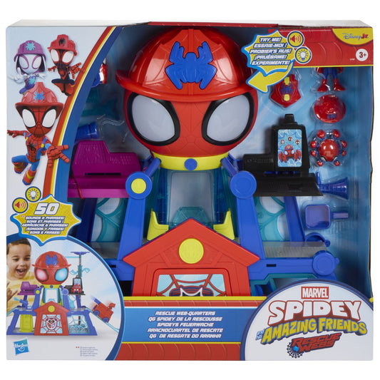Set Joacă Marvel Spidey Webquarters Hasbro cu Lumini și - Default Title [ps:8ca3e9fd-ab74-497f-bd3d-c2a73eb38340]
