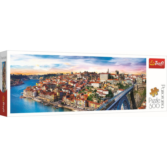 PUZZLE TREFL 500 PORTO PANORAMA PORTUGALIA - Default Title [ps:7e3465b9-66bc-4f4f-9dfc-56716661efd9]