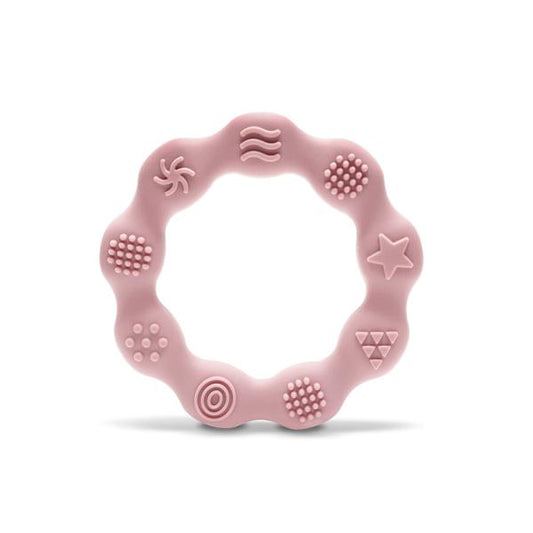 Jucărie de Dentition Silicon Ring Lorelli, Fresh Green - Pink [ps:ed612a91-9ee8-4ff2-ac0d-350216b31e05]