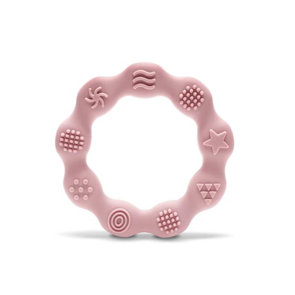 Jucărie de Dentition Silicon Ring Lorelli, Fresh Green - Pink [ps:ed612a91-9ee8-4ff2-ac0d-350216b31e05]