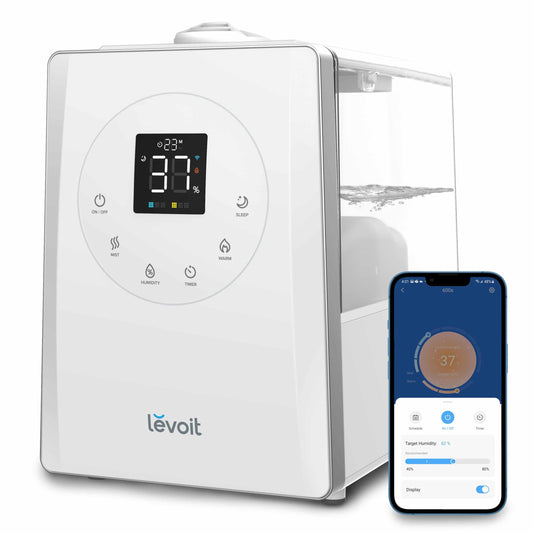 Umidificator de Aer LEVOIT LV600S SMART HYBRID, WI-FI Ultrasonic, Reze - Default Title [ps:be2a444d-cc1c-4909-9696-7bc1a7c610f5]