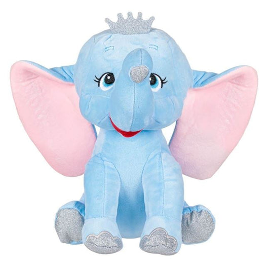Jucărie Pluș Elefant Ciel cu Coroniță Argintie Jumbo, 32cm - Ciel [ps:0c5857e5-ac69-4a64-8088-dab8bf177c30]
